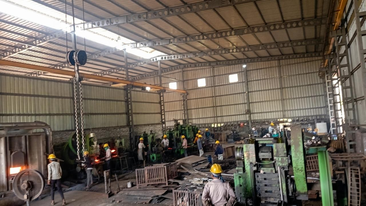 Nirvana Tools India Forging Unit — Drop-Forging Steel Billets