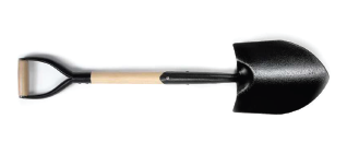 Round Mouth Shovel