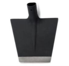 Square Spade Treaded Head
